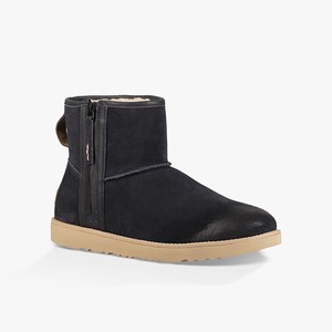 Ugg Classic Mini Zip Waterproof Alla Väderstövlar Herr Marinblå (392846JHB)